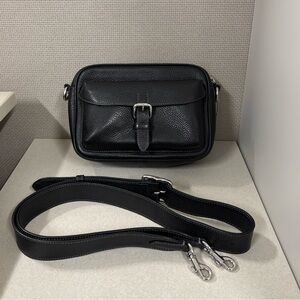 Coach Leather Warner Crossbody Bag